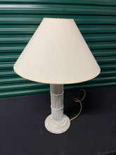 Load image into Gallery viewer, Reeded Table Lamp - Beachy!