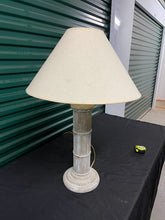 Load image into Gallery viewer, Reeded Table Lamp - Beachy!