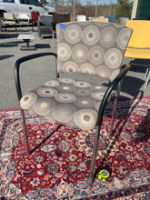 Load image into Gallery viewer, Geometric Upholstered Cache Chair by Source - Salesman Sample - $425 New