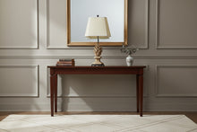 Load image into Gallery viewer, Carved Marble Flame Table Lamp with Shade Sculptural Stone Lamp 31 Inch