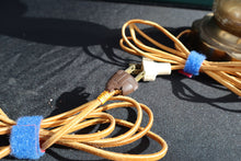 Load image into Gallery viewer, Vintage Gold Crackled Glass Lamps -Pair