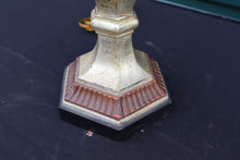 Load image into Gallery viewer, Gold and Wood Trophy Lamp