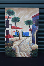 Load image into Gallery viewer, Palm Tree and Beach Scene