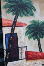 Load image into Gallery viewer, Palm Tree and Beach Scene