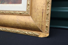 Load image into Gallery viewer, Framed Palm Trees and Villa painting