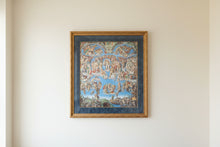 Load image into Gallery viewer, Michelangelo Last Judgment Sistine Chapel Large Framed Matted Art Print 38x35