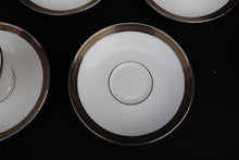 Load image into Gallery viewer, Braided Elegance Bone China Tea Cups and Saucers by Lenox