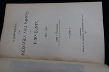 Load image into Gallery viewer, Messages and Papers of the Presidents - 1903 - Collection of 10 Books