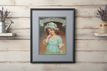 Load image into Gallery viewer, Frances Brundage Wood Stubbs Company Nursery Advertising Print Framed 30x24