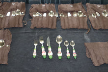 Load image into Gallery viewer, 8 Settings of Wilkens Cutlery with Porcelain Handles
