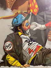 Load image into Gallery viewer, "Out at the Old Ball Game" Numbered and Signed Print by Chuck Oberstein