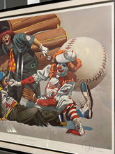 Load image into Gallery viewer, "Out at the Old Ball Game" Numbered and Signed Print by Chuck Oberstein
