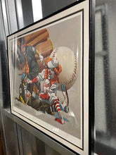 Load image into Gallery viewer, "Out at the Old Ball Game" Numbered and Signed Print by Chuck Oberstein