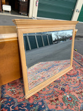 Load image into Gallery viewer, Pickled Oak Mirror by Bernhardt