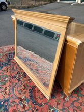 Load image into Gallery viewer, Pickled Oak Mirror by Bernhardt