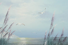 Load image into Gallery viewer, Lighthouse on Cliff Beach Art by Ruby