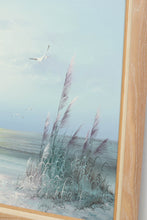 Load image into Gallery viewer, Lighthouse on Cliff Beach Art by Ruby