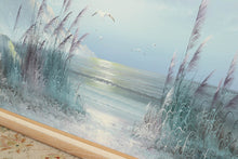 Load image into Gallery viewer, Lighthouse on Cliff Beach Art by Ruby