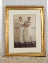 Load image into Gallery viewer, Pair of Ballerinas in Ornate Gold Frame