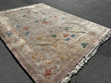 Load image into Gallery viewer, Oriental Rug with Floral Pattern - 11’ 9” x 8’ 9”