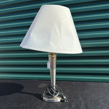 Load image into Gallery viewer, Small Brushed Nickel Table Lamp