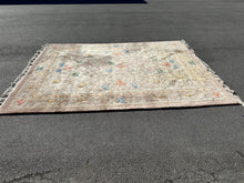 Load image into Gallery viewer, Oriental Rug with Floral Pattern - 11’ 9” x 8’ 9”