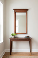 Load image into Gallery viewer, Logan Furniture Cherry Wall Mirror Beveled Glass Traditional Frame 22x38