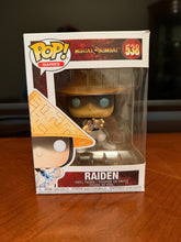 Load image into Gallery viewer, Funko Pop! Games #538 Raiden – Mortal Kombat X Vinyl Figure (2019) | Thunder God Collectible
