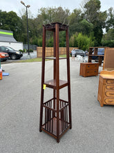 Load image into Gallery viewer, Hall Tree Coat and Hat Rack with Storage Shelf
