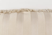 Load image into Gallery viewer, Beige Striped Pillow
