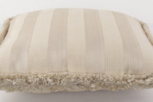 Load image into Gallery viewer, Beige Striped Pillow
