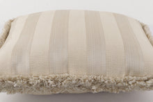 Load image into Gallery viewer, Beige Striped Pillow
