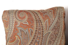 Load image into Gallery viewer, Pair of Feather Downed Paisley Pillows
