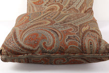 Load image into Gallery viewer, Pair of Feather Downed Paisley Pillows
