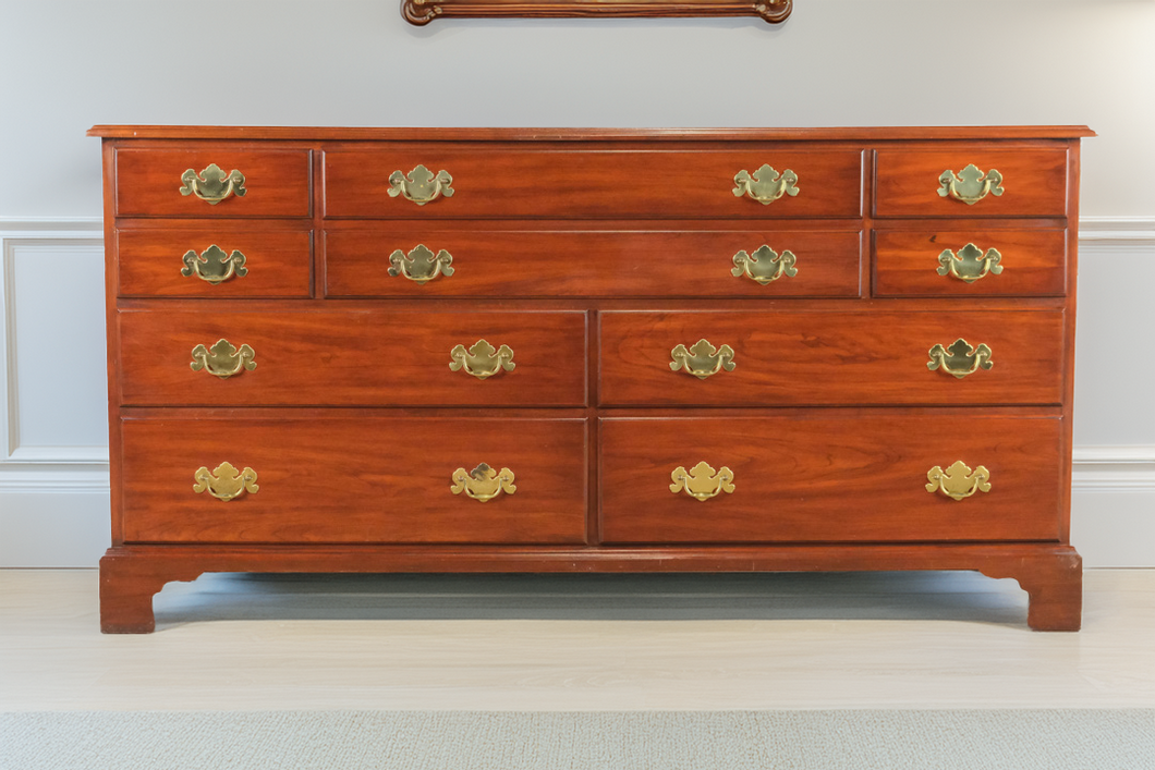 Henkel Harris Cherry Chippendale Dresser