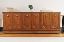 Load image into Gallery viewer, Walnut Mid Century Pan-Tempo Buffet - Drexel
