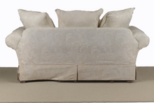 Load image into Gallery viewer, Monterey Rolled Arm Ivory Loveseat
