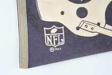 Load image into Gallery viewer, Vintage 1967 Baltimore Colts NFL Felt Pennant Football Helmet
