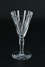 Load image into Gallery viewer, Set of Ten Waterford Sheila Claret Sherry Glasses Cut Crystal Stemware
