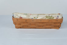 Load image into Gallery viewer, Longaberger 1997 Bread Basket Botanical Fields Liner Plastic Protector
