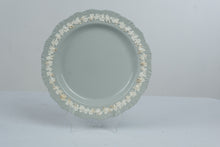 Load image into Gallery viewer, Wedgwood Etruria Embossed Queens Ware 12 Inch Celadon Blue Serving Platter
