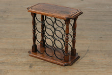 Load image into Gallery viewer, Oak &amp; Iron 12-Bottle Wine Rack Table
