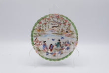 Load image into Gallery viewer, Antique Japanese Geisha Girl Porcelain Plates Set of 12 Hand Painted 6 Inch
