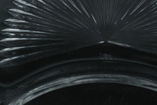 Load image into Gallery viewer, 12 Crystal Crescent Side Plates – Radiant Sunburst Pressed Crystal – Signed
