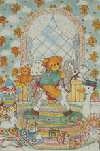 Load image into Gallery viewer, Lucy and Me Lucy Rigg Teddy Bear Nursery Prints Enesco Framed Pair 1982
