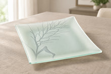 Load image into Gallery viewer, Riverside Design Group Plates with a Purpose Wheat Glass Plate 14 Inch
