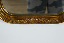 Load image into Gallery viewer, Golden Rose &amp; Bow Gilt Wall Mirror – 13.75&quot; x 28.25&quot;
