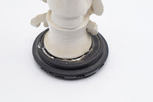 Load image into Gallery viewer, Chinese Blanc De Chine Porcelain Immortal Scholar Figurine 15 Inch Wood Base

