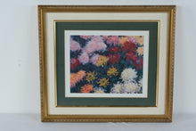 Load image into Gallery viewer, Claude Monet Chrysanthemums Framed Print Impressionist Floral 17 x 19
