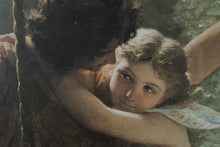Load image into Gallery viewer, Bouguereau Springtime Framed Art Print Le Printemps Romantic Figural 29x43
